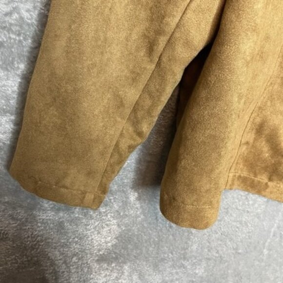 Notations Women Western Cowboy Ruffle Faux Suede Lightweight Jacket Top 2X Plus - Picture 4 of 11